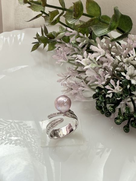 淡水珍珠戒指-個性款#rpe0924 