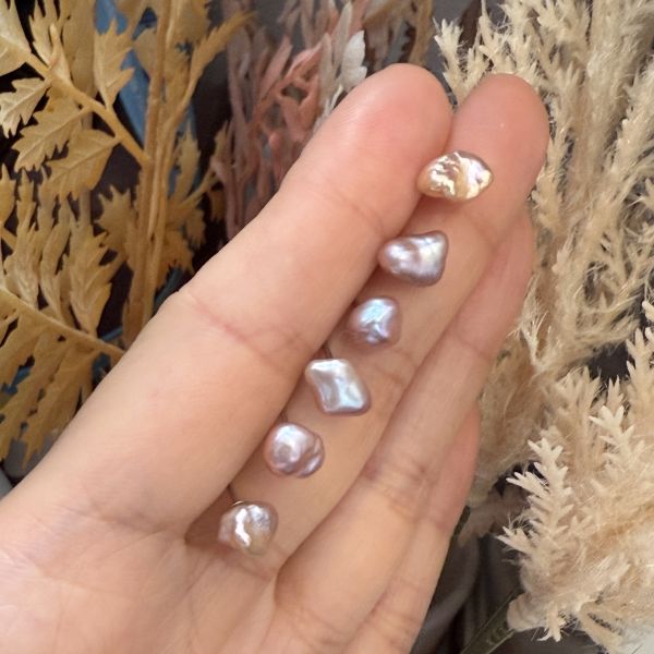 粉嫩色系單支耳釘efps091 