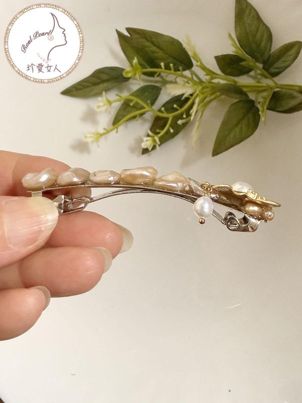 花系列彈簧夾HR0009 髮夾/彈簧夾