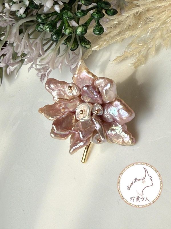 生命之花髮叉#rfp9013 髮夾/彈簧夾