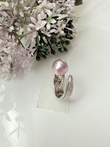 淡水珍珠戒指-個性款#rpe0924 