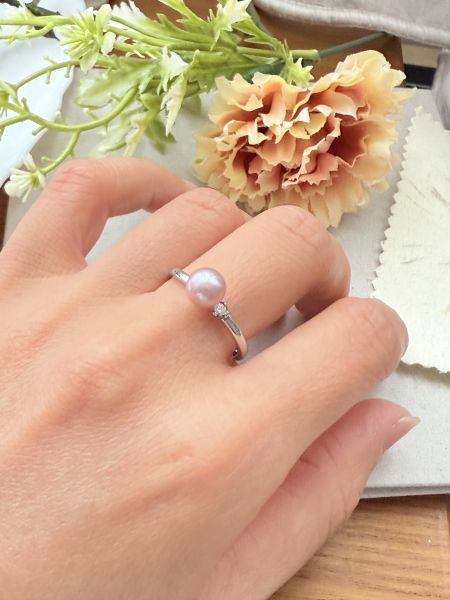 淡水珍珠戒指-日系款#PFL1263 