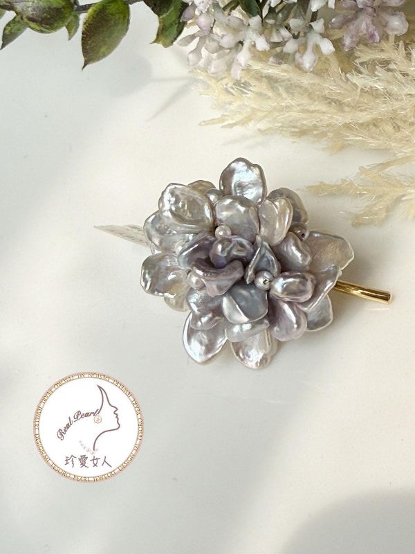 生命之花髮叉#rfp9016 髮夾/彈簧夾