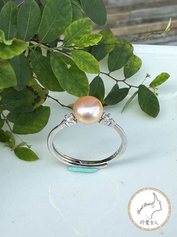 日常小精緻款戒指#rfp0818 輕珠寶戒指,珍珠戒指,淡水珍珠戒指