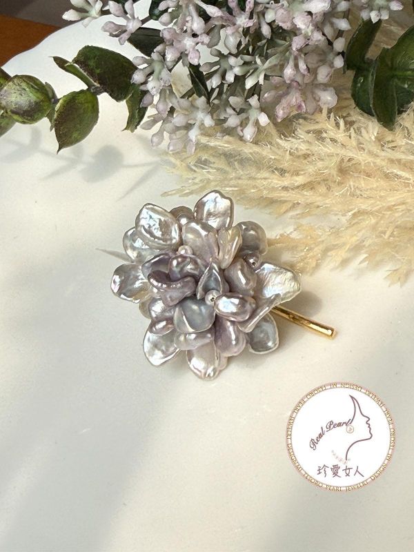 生命之花髮叉#rfp9016 髮夾/彈簧夾