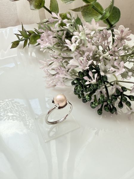 淡水珍珠戒指-簡約款#rfp0623 