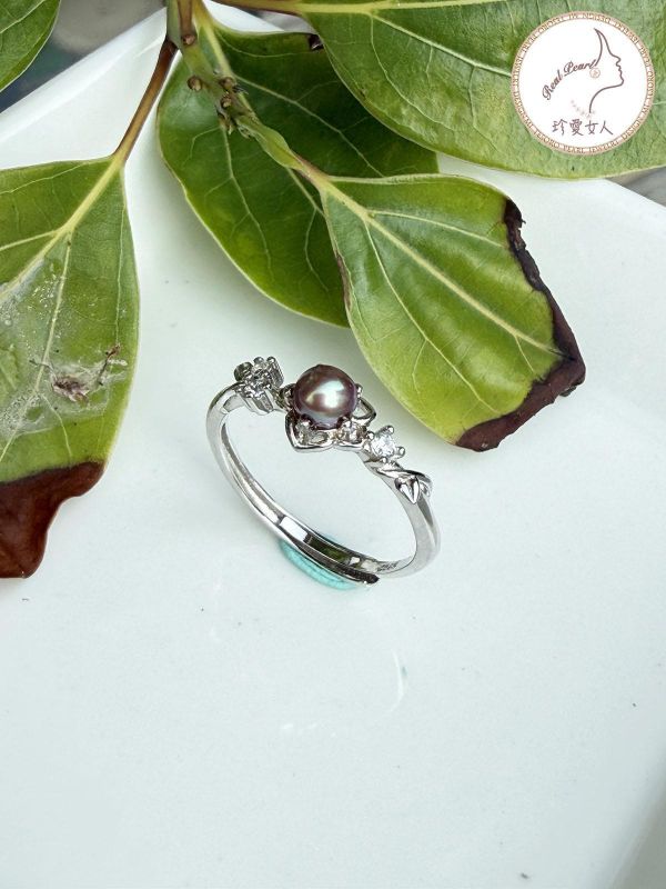 日常小精緻款戒指#rfp0823 輕珠寶戒指,珍珠戒指,淡水珍珠戒指