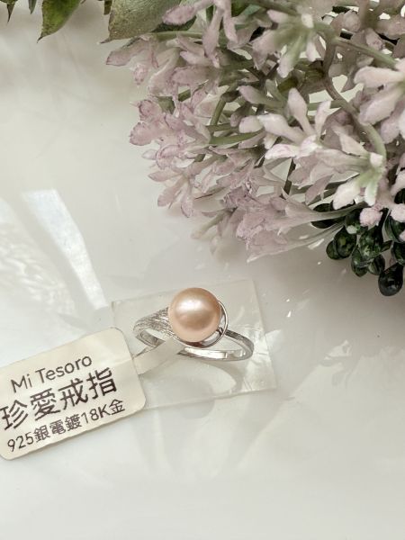 淡水珍珠戒指-簡約款#rfp1733 