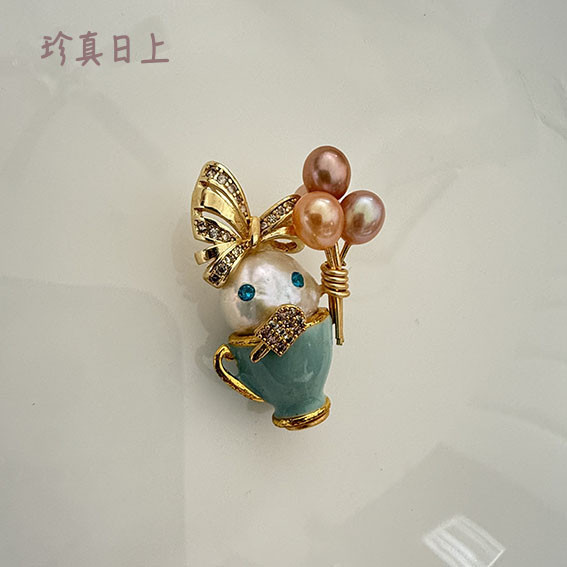 小精靈墜子系列 珍珠墜子, pearl pendant