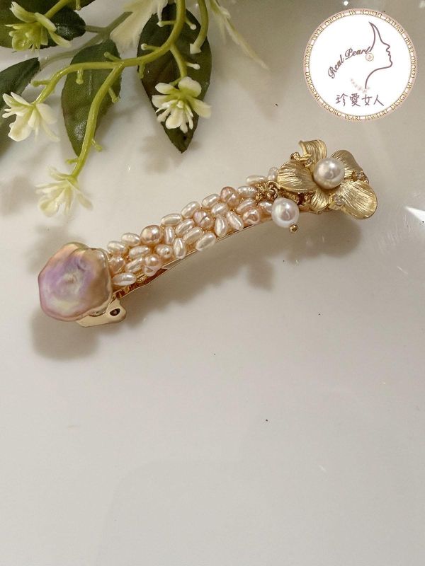 花系列彈簧夾HR00010 髮夾/彈簧夾