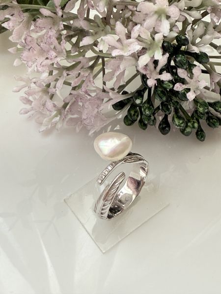 淡水珍珠戒指-個性款#rpe0923 