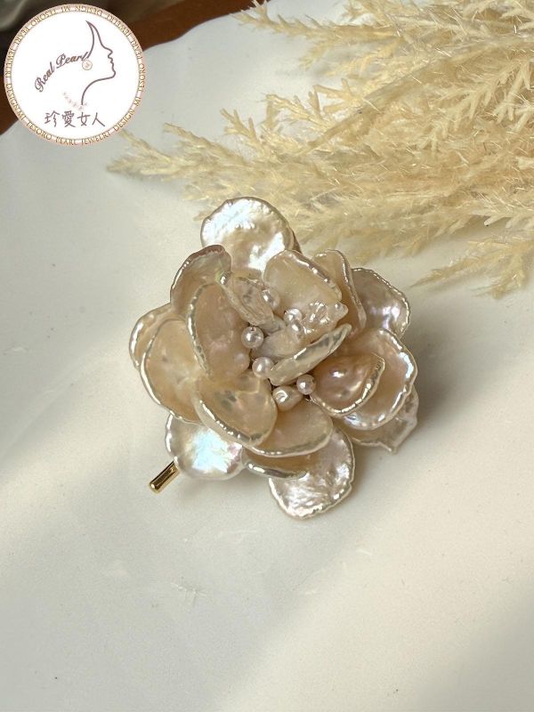 生命之花髮叉#rfp9015 髮夾/彈簧夾