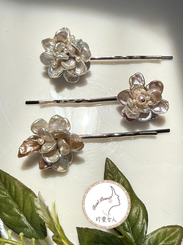 花朵一字夾HR00017 髮夾/彈簧夾
