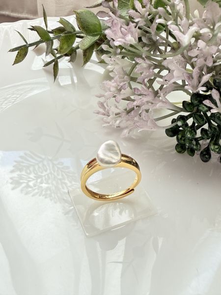 淡水珍珠戒指-個性款#rpe0912 