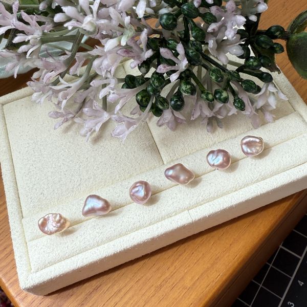 粉嫩色系單支耳釘efps091 