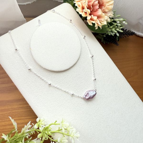 設計款珍珠項鍊#S07 