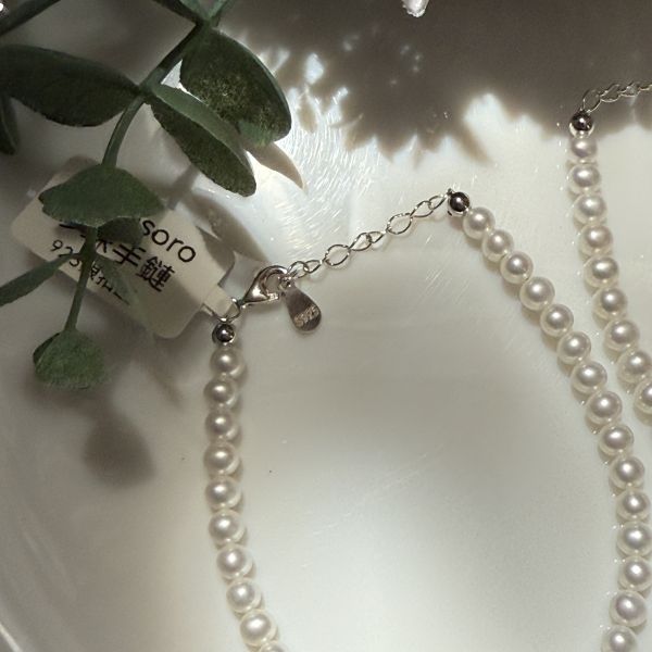 經典款雪白手鍊0926 