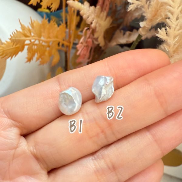 藍血銀子單支耳釘efc160 