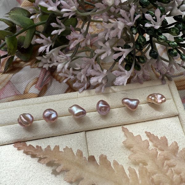 粉嫩色系單支耳釘efps091 