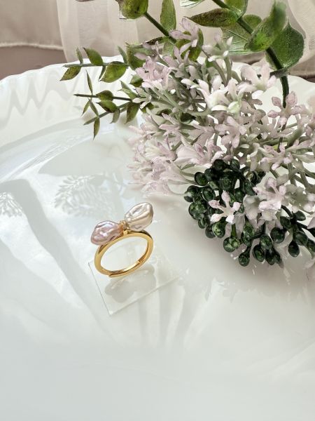 淡水珍珠戒指-啾啾款#rfp0321 