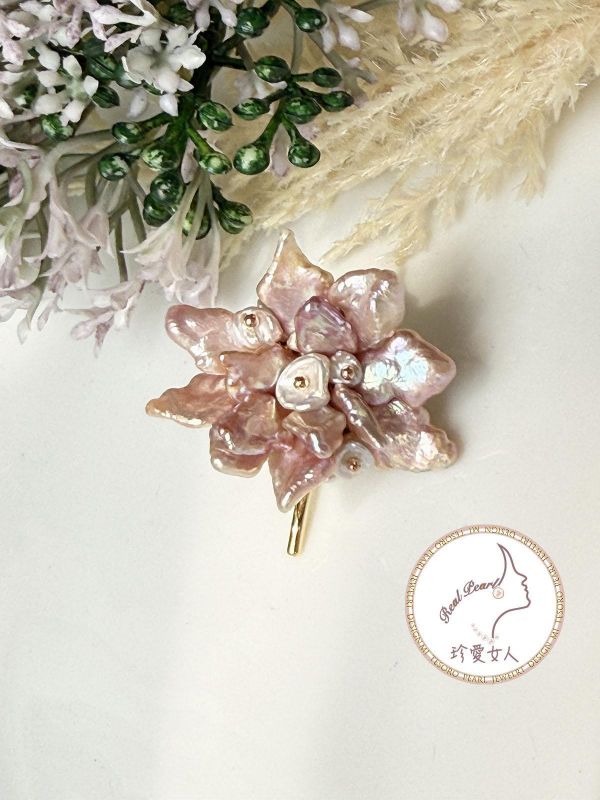 生命之花髮叉#rfp9013 髮夾/彈簧夾