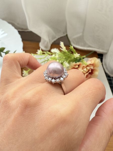 淡水珍珠戒指-經典款#rfp1736 