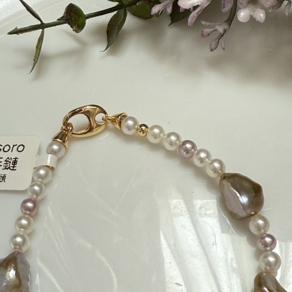 18手圍專屬-稀有鎏金色設計款手鍊 