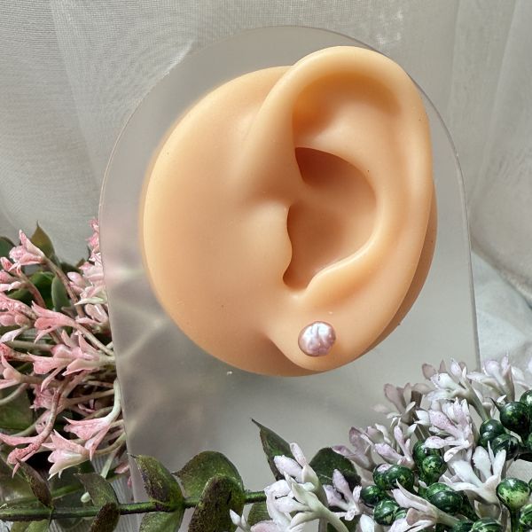 粉嫩色系單支耳釘efps091 