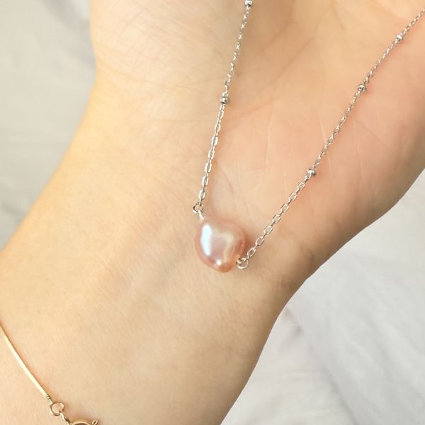 設計款珍珠項鍊#S02 