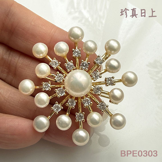 淡水珍珠別針01 珍珠別針