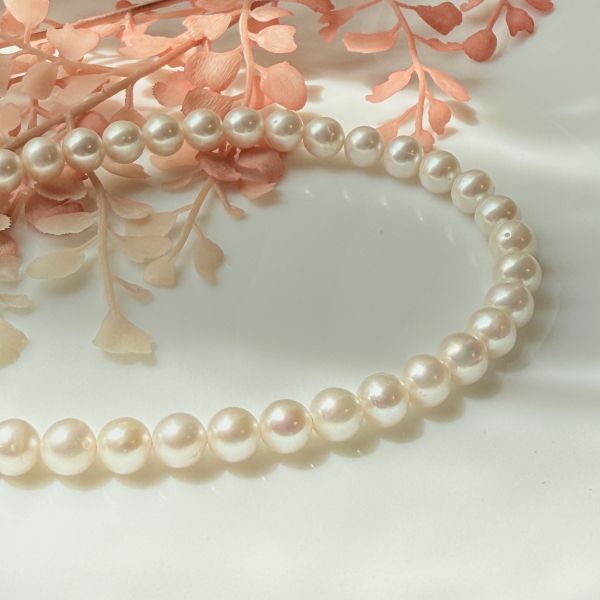 C19經典珍珠項鍊8-9mm 