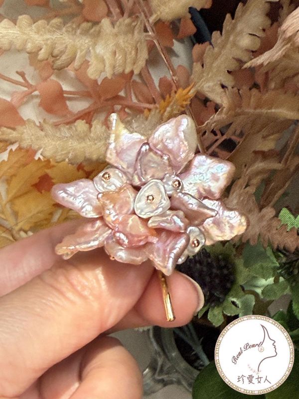 生命之花髮叉#rfp9013 髮夾/彈簧夾