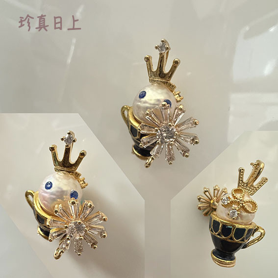 小精靈墜子系列 珍珠墜子, pearl pendant