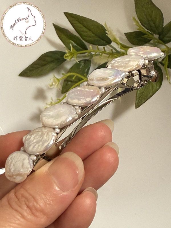 素珠系列彈簧夾HR00013 髮夾/彈簧夾