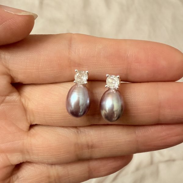 嚴選金屬米耳釘#e0801 