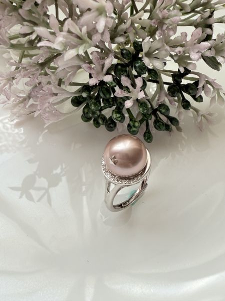 淡水珍珠戒指-設計款#rfp1735 