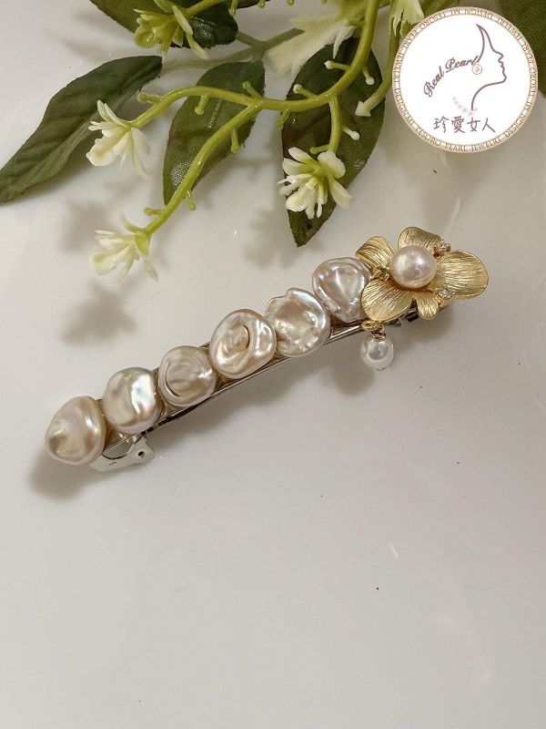 花系列彈簧夾HR0009 髮夾/彈簧夾