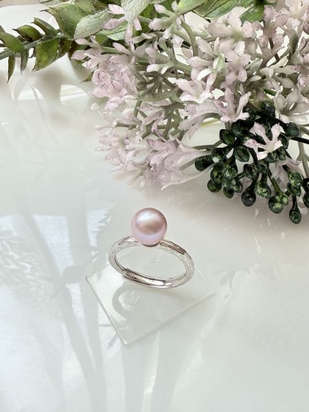 淡水珍珠戒指-簡約款#PFL1265 