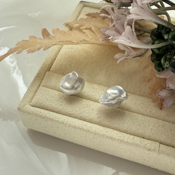 藍血銀子單支耳釘efc160 