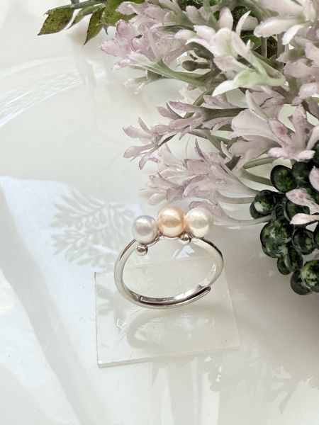 淡水珍珠戒指-簡約款#rfp0701 
