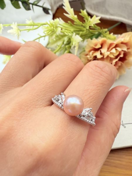 淡水珍珠戒指-日系款#PFL1268 