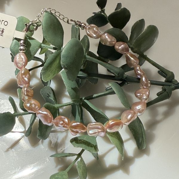 精品粉銀子手鍊0928 