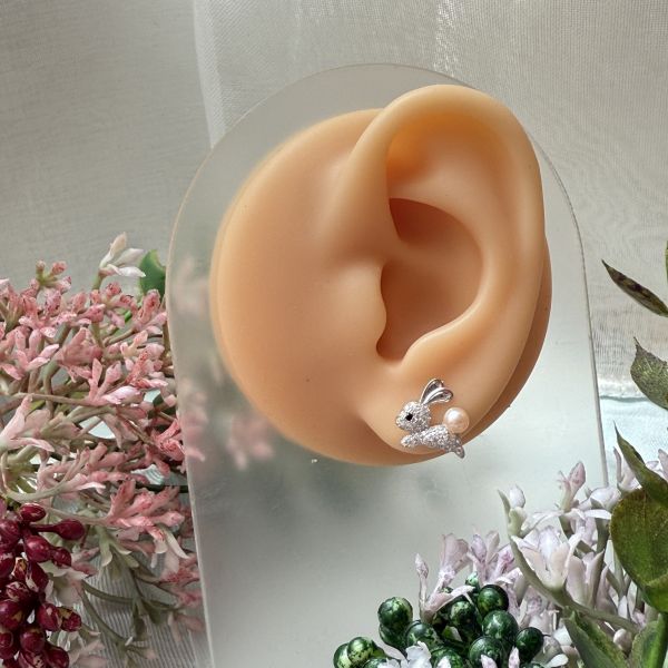 小兔子耳釘efws263 