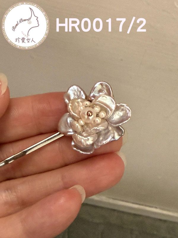 花朵一字夾HR00017 髮夾/彈簧夾