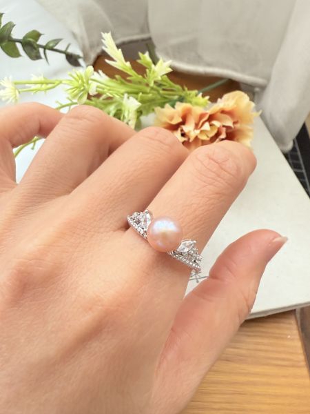 淡水珍珠戒指-日系款#PFL1268 