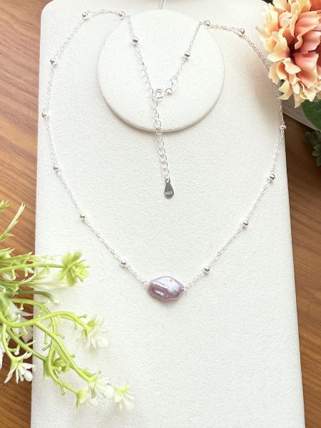 設計款珍珠項鍊#S07 