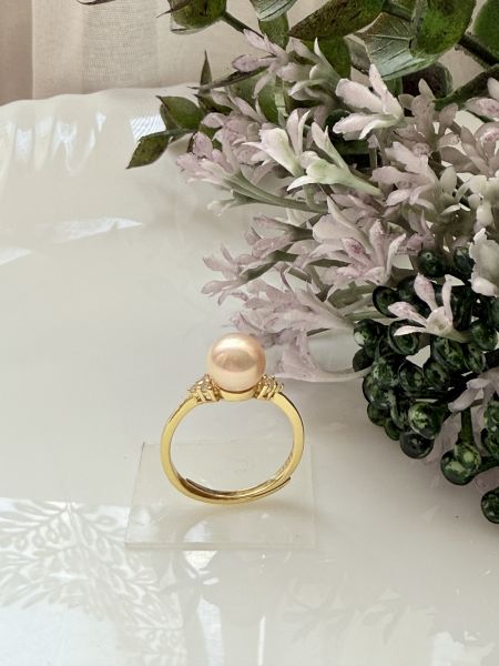淡水珍珠戒指-日系款#PFL0975 