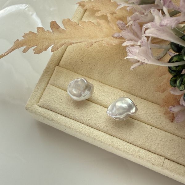 藍血銀子單支耳釘efc160 