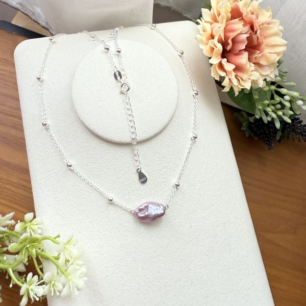 設計款珍珠項鍊#S07 