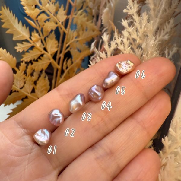 粉嫩色系單支耳釘efps091 